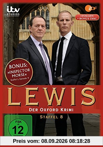 Lewis - Der Oxford Krimi: Staffel 8 [4 DVDs]