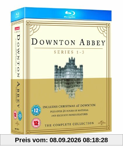 Downton Abbey Series 1-3 & Christmas at Downton Abbey 2011 [Blu-ray] [UK Import]