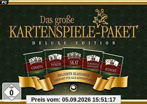 Das große Kartenspiele-Paket Deluxe-Edition