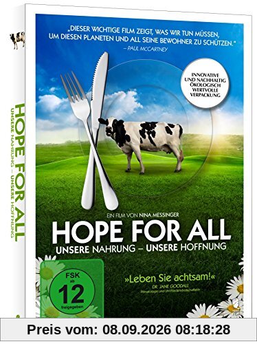 Hope for All. Unsere Nahrung - Unsere Hoffnung [Blu-ray] (PLASTIC-FREE Verpackung)