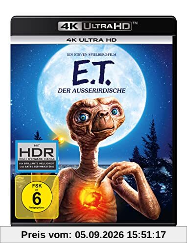 E.T. - Der Außerirdische (neues Bonusmaterial) [Blu-ray]