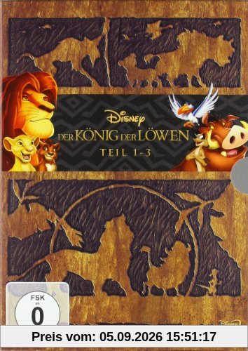 Der König der Löwen - Teil 1-3 [3 DVDs]