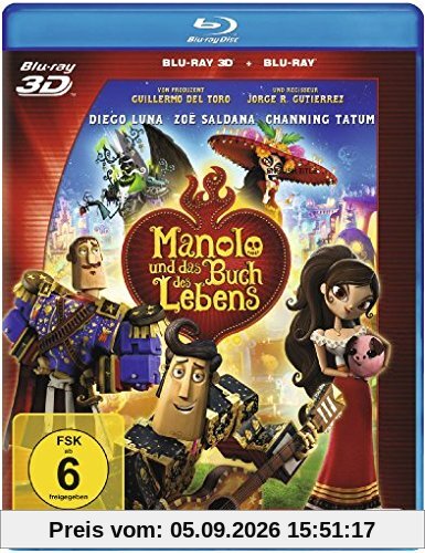 Manolo und das Buch des Lebens (+ Blu-ray)