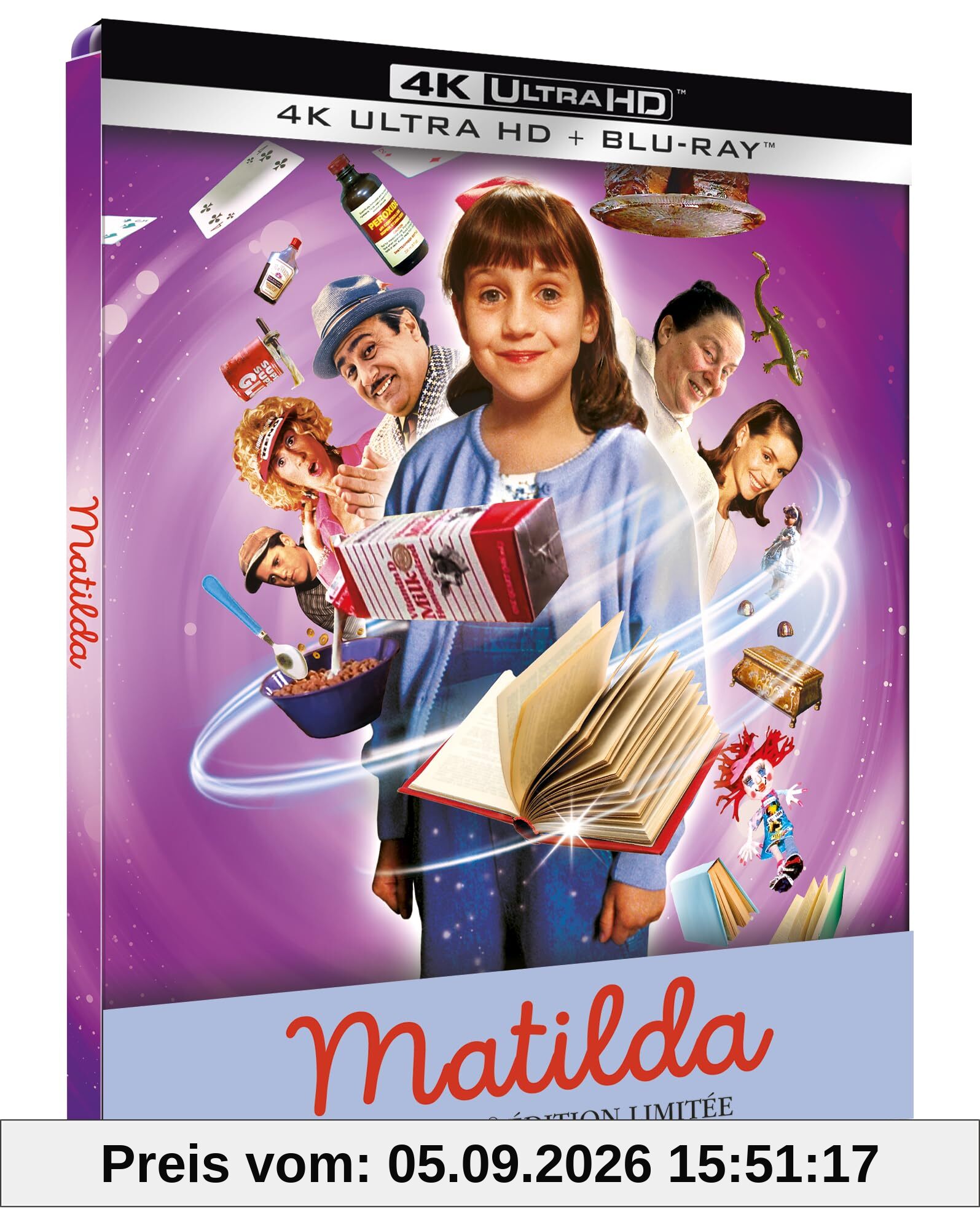 MATILDA - COMBO UHD 4K + BD - STEELBOOK - EDITION LIMITEE