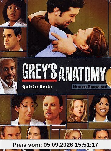 Grey's anatomy Stagione 05 [7 DVDs] [IT Import]