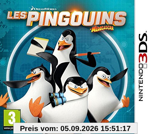 LES PINGOUINS DE MADAGASCAR 3DS FR