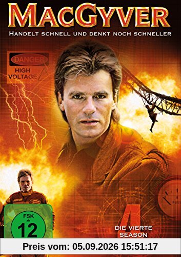 MacGyver - Season 4 [5 DVDs]