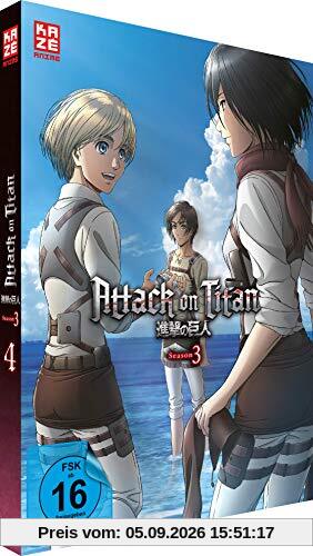 Attack on Titan - Staffel 3 - Vol. 4 - [DVD]