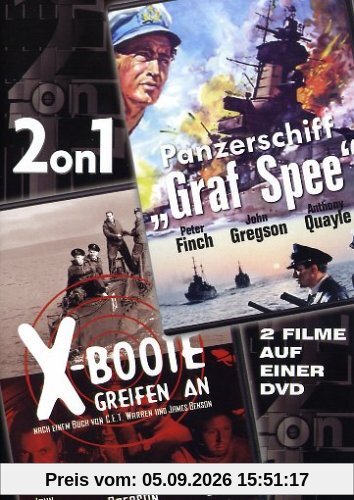 Panzerschiff Graf Spee/X-Boote greifen... [2 DVDs]