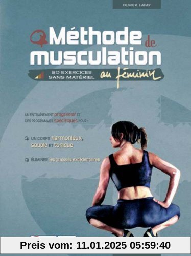 Méthode de musculation au féminin : 80 exercices sans matériel