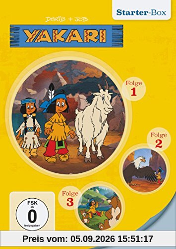 Yakari - Starter-Box [3 DVDs]