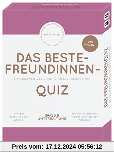 Erzähl mal! Das Beste-Freundinnen-Quiz: Das Original. Das Erzählspiel für 2 beste Freundinnen, mit 110 spannenden Fragen