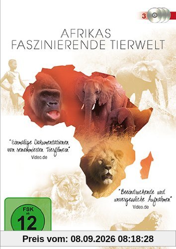 Afrikas faszinierende Tierwelt [3 DVDs]