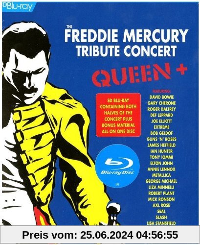 Queen + - Freddie Mercury Tribute Concert [Blu-ray]