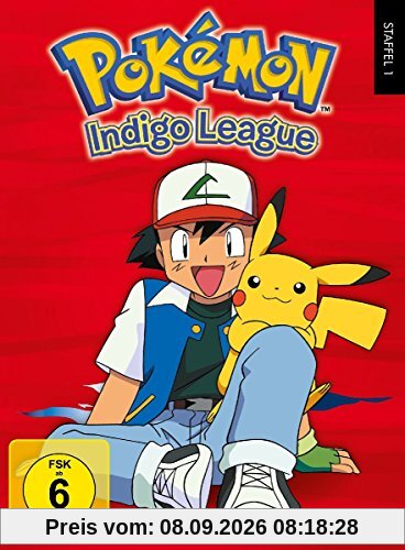 Pokémon Staffel 1: Indigo Liga [6 DVDs Digipack im Schuber]