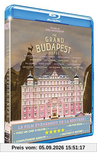 The grand budapest hôtel [Blu-ray] [FR Import]