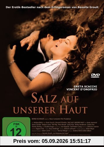 Salz auf unserer Haut