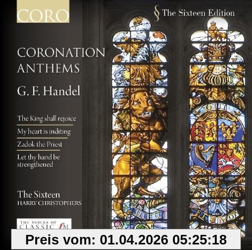 Ross Händel, Coronation Anthems Hwv 258-261 Und Andere Werke