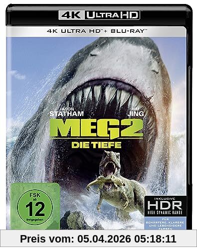 Meg 2: Die Tiefe [4K Ultra HD & Blu-ray 2D]