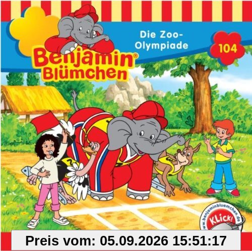 Benjamin Blümchen 104. Die Zoo-Olympiade. CD