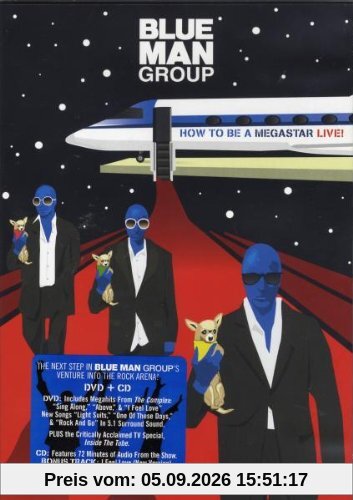 Blue Man Group - How to Be a Megastar: Live (+ Audio-CD)
