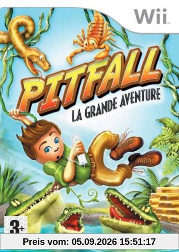 Pitfall La Grande Aventure - Nintendo Wii - FR