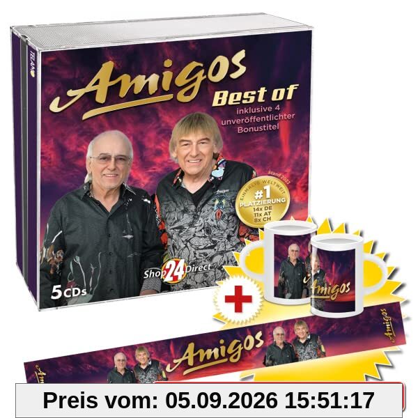 Amigos Best Of + GRATIS Tasse & Fanschal