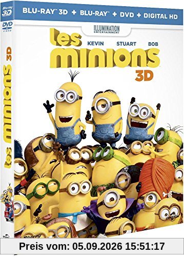SANDRA BULLOCKX - Les Minions (3 Blu-ray)