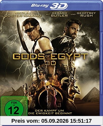 Gods Of Egypt 3D [3D Blu-ray]