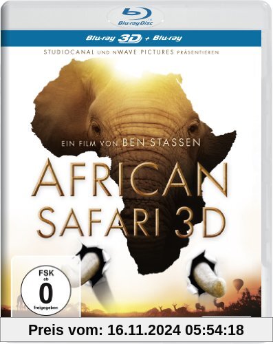 African Safari  (inkl. 2D-Version) [3D Blu-ray]