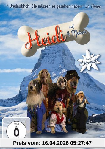 Heidi auf 4 Pfoten (DVD + Hörspiel-CD)