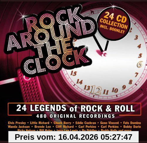 Rock Around the Clock  480 Originalaufnahmen Von 24 Rock & Roll Legenden