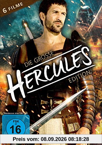 Die grosse Hercules Edition (6 Abenteuer-Filme im 2 Disc Set)
