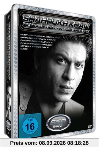 Shah Rukh Khan - Die große Bollywood Starbox (Metallbox-Edition mit 6 Filmen) [2 DVDs]