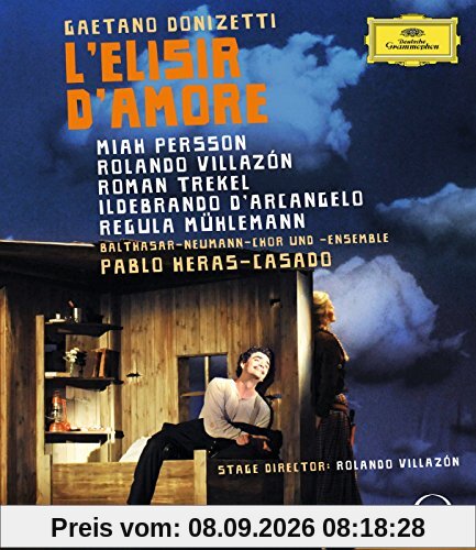 Donizetti - L'Elisir d'Amore - Persson/Villazon/ID'Arcangelo/Mühlemann/Trekel [Blu-ray]