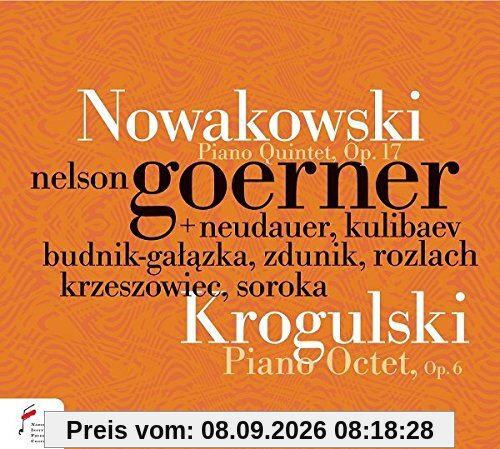 Nowakowski Piano Quintet Op.17,Krogulski