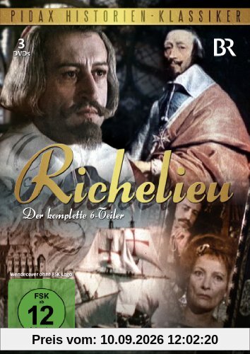 Richelieu - die komplette Serie (Pidax Historien-Klassiker) [3 DVDs]