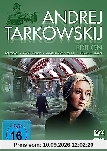 Andrej Tarkowskij Edition: Solaris, Stalker, Andrej Rubljow 1-2, Der Spiegel, Iwans Kindheit (DEFA Filmjuwelen) [6 DVDs]