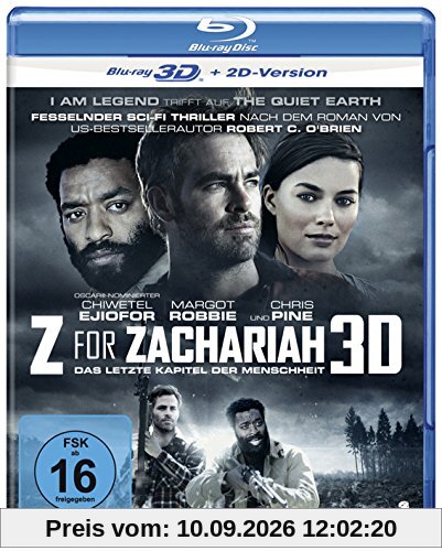 Z for Zachariah - Das letzte Kapitel der Menschheit [3D Blu-ray + 2D Version]