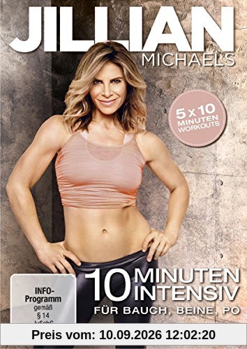 Jillian Michaels - 10 Minuten Intensiv für Bauch, Beine, Po