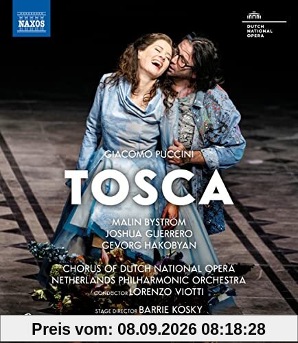 Tosca [Mai 2022 im Niederländische Nationaloper & Ballett, Amsterdam, Lorenzo Viotti, Berrie Kosky] [Blu-ray]