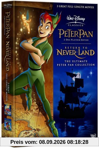 Peter Pan / Peter Pan 2 - Neue Abenteuer in Nimmerland [3 DVDs]
