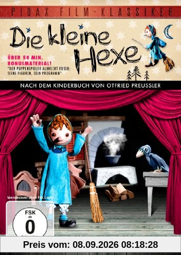 Die kleine Hexe - Bezaubernde Romanverfilmung des Otfried Preußler-Romans von Albrecht Roser + Dokumentation "Der Puppenspieler Albrecht Roser: Seine Figuren, sein Programm (Pidax Film-Klassiker)