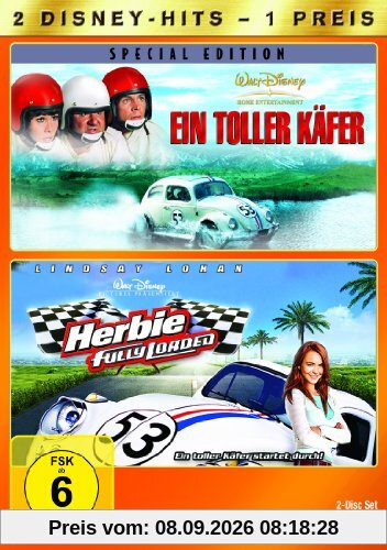 Ein toller Käfer / Herbie Fully Loaded: Ein toller Käfer startet durch [2 DVDs]