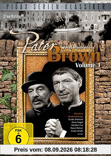 Pater Brown, Vol. 1 - Kultserie mit Josef Meinrad (Pidax Serien-Klassiker) [2 DVDs]