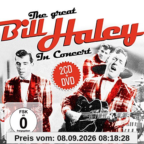 The Great Bill Haley In Concert. 2CD+DVD