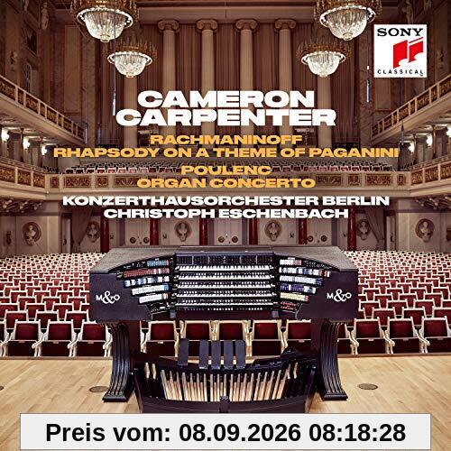 Rachmaninow: Rhapsody on a Theme of Paganini/Poulenc: Organ Concerto