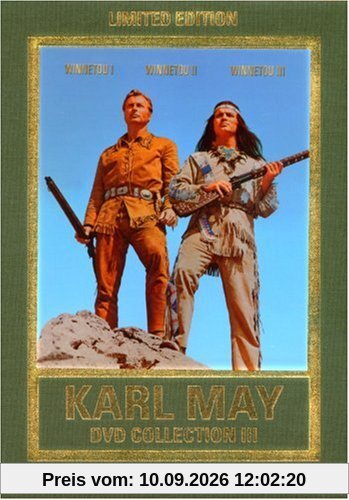Karl May DVD-Collection 3 (Winnetou I/Winnetou II/Winnetou III) (3 DVDs) [Limited Edition]