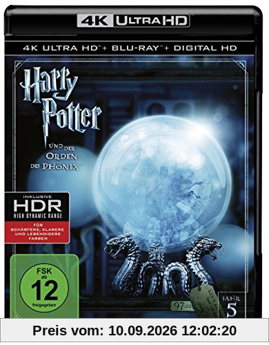 Harry Potter und der Orden des Phönix (4K Ultra HD) (+ Blu-ray)