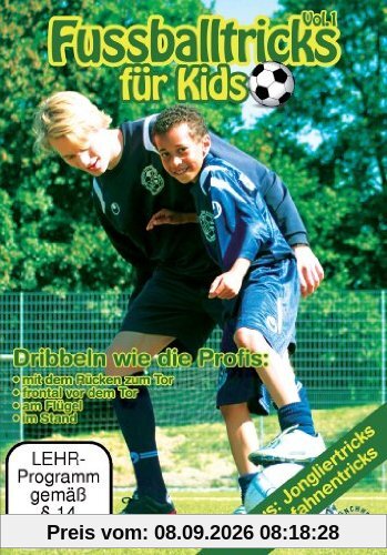 Fussballtricks für Kids Vol. 1 / Neue Fußballübungen im Fußballtraining (DVD)